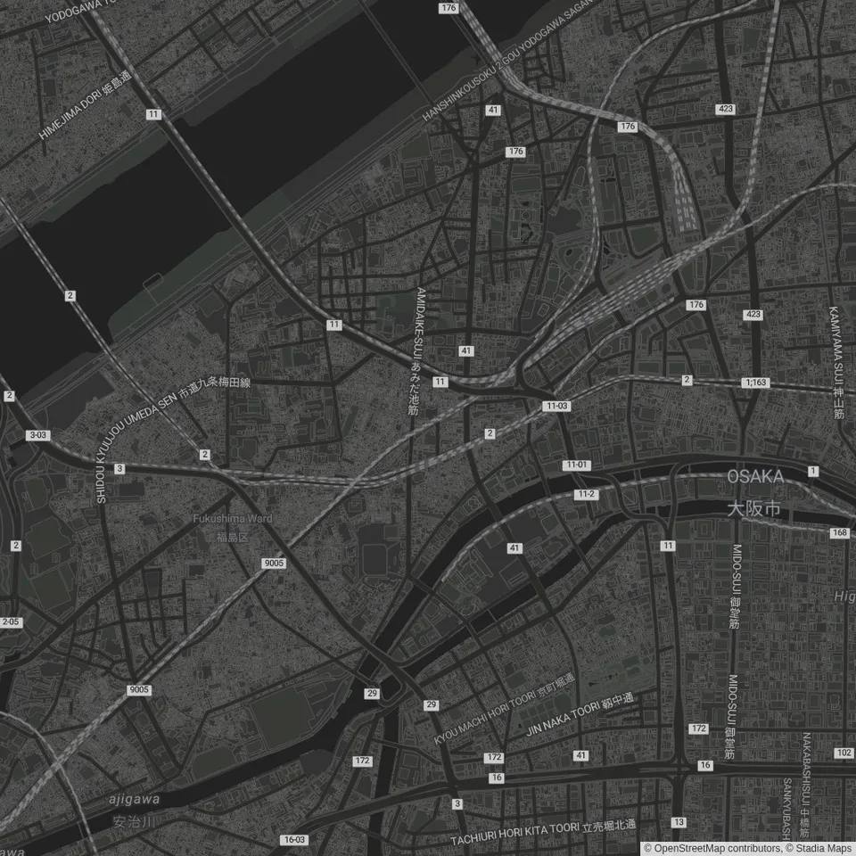 Venue location map