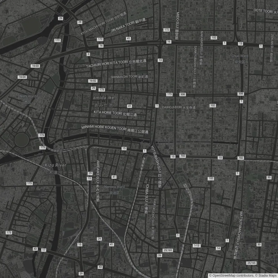 Venue location map