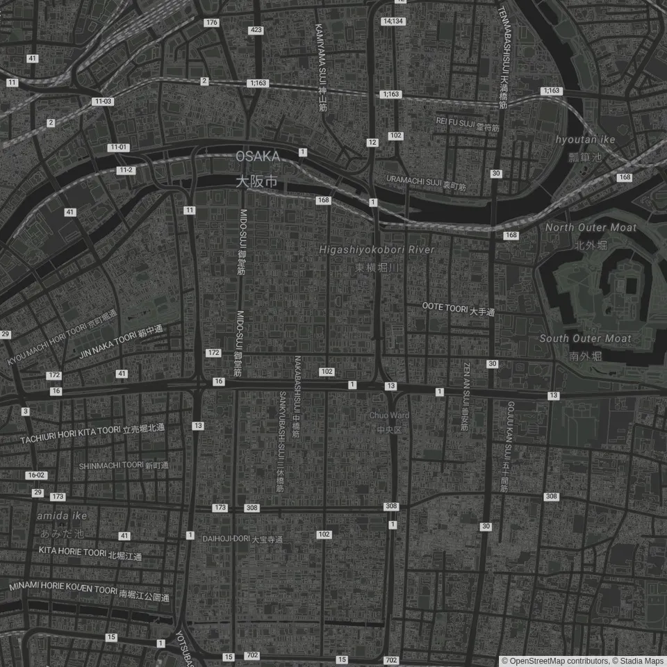 Venue location map