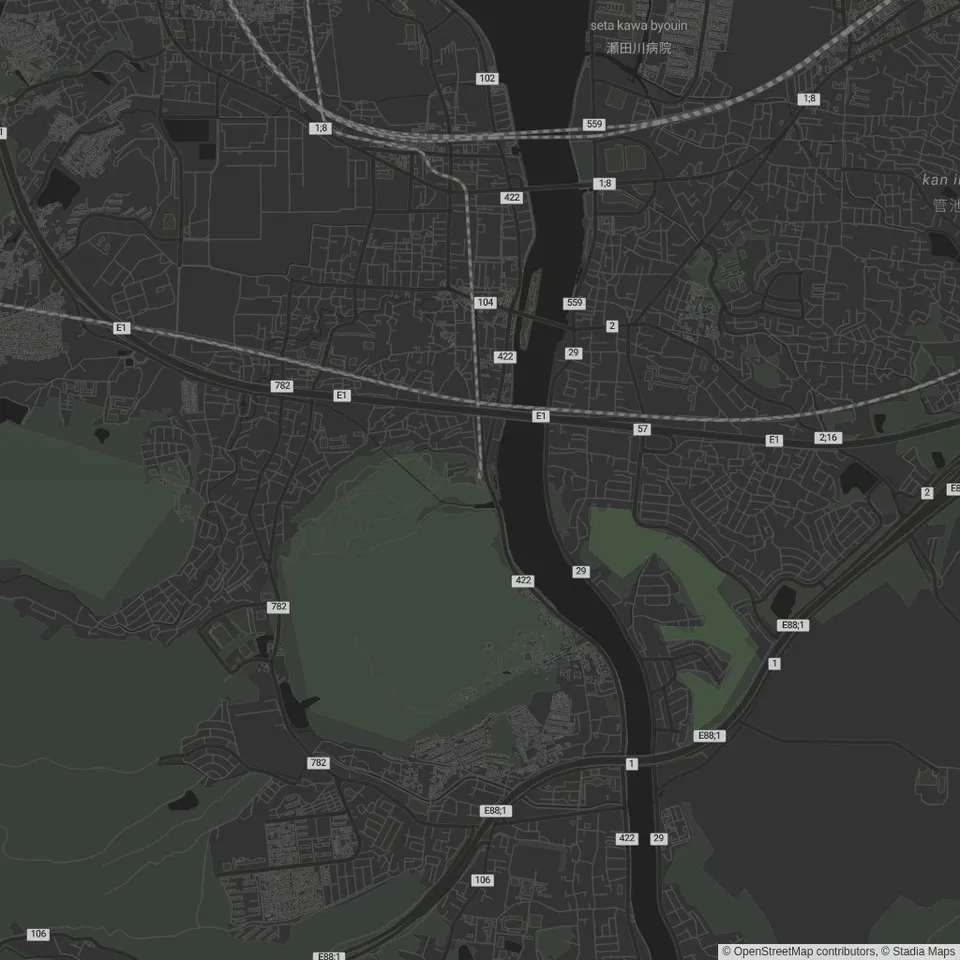 Venue location map