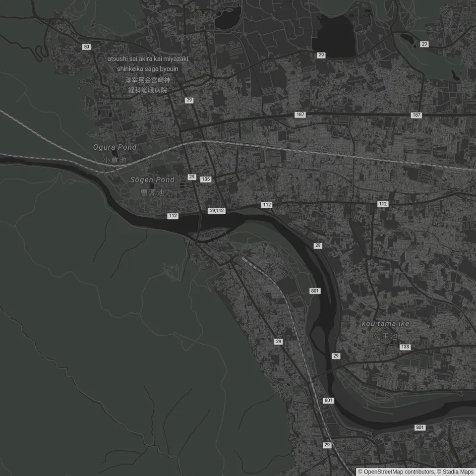 Venue location map
