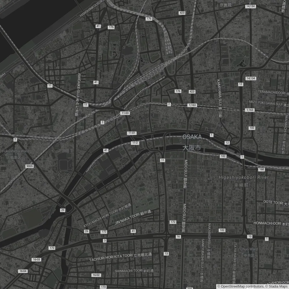 Venue location map
