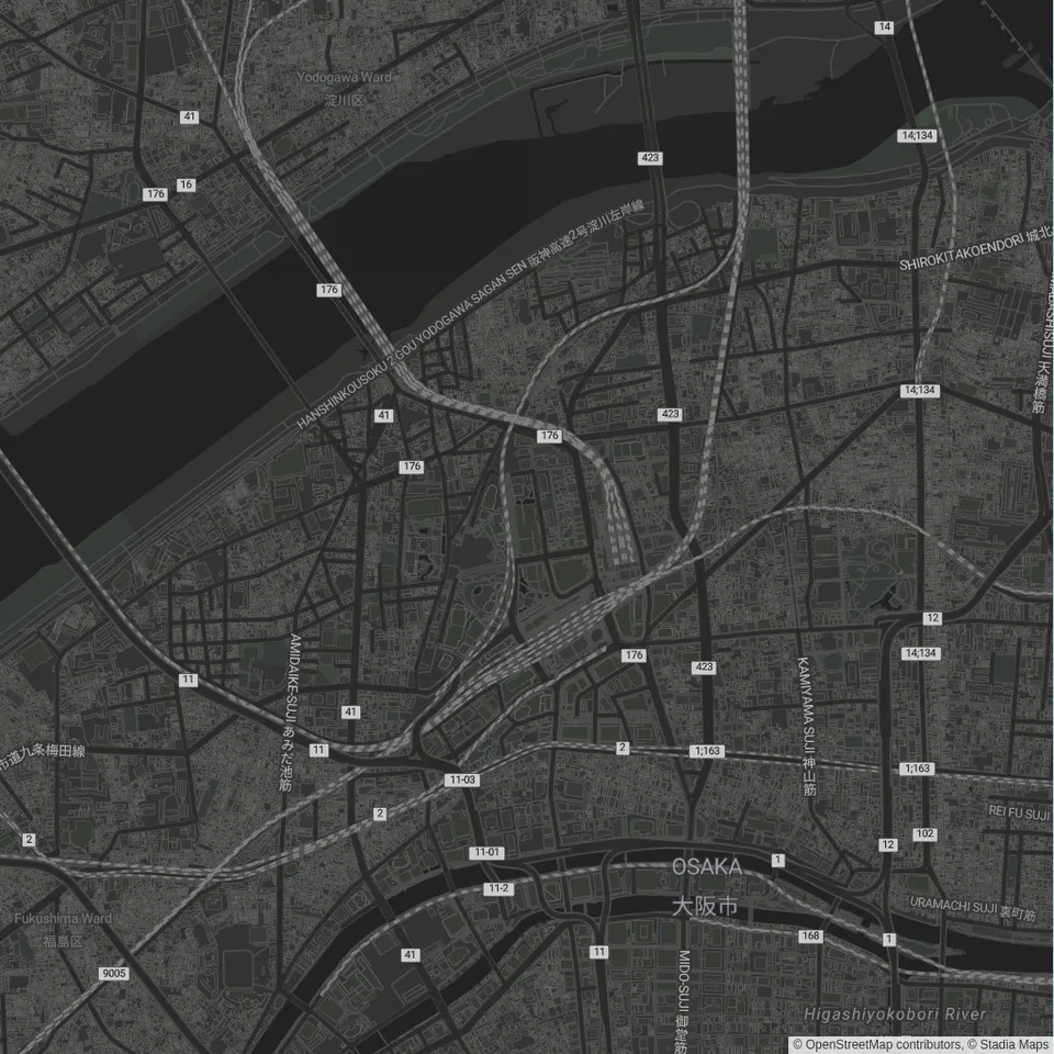 Venue location map