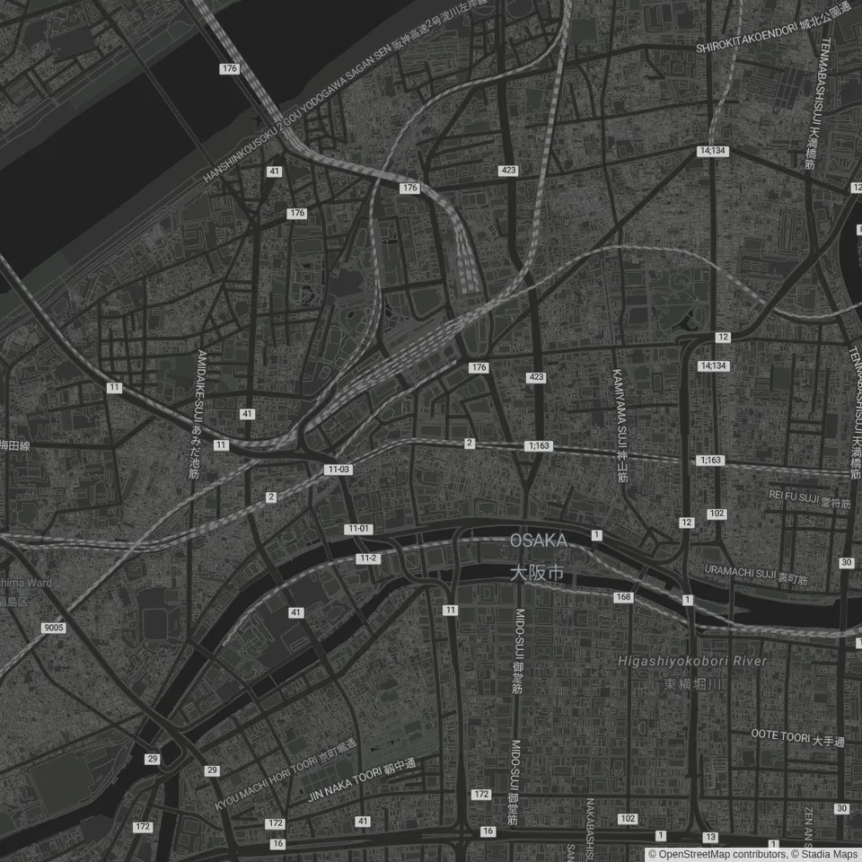 Venue location map