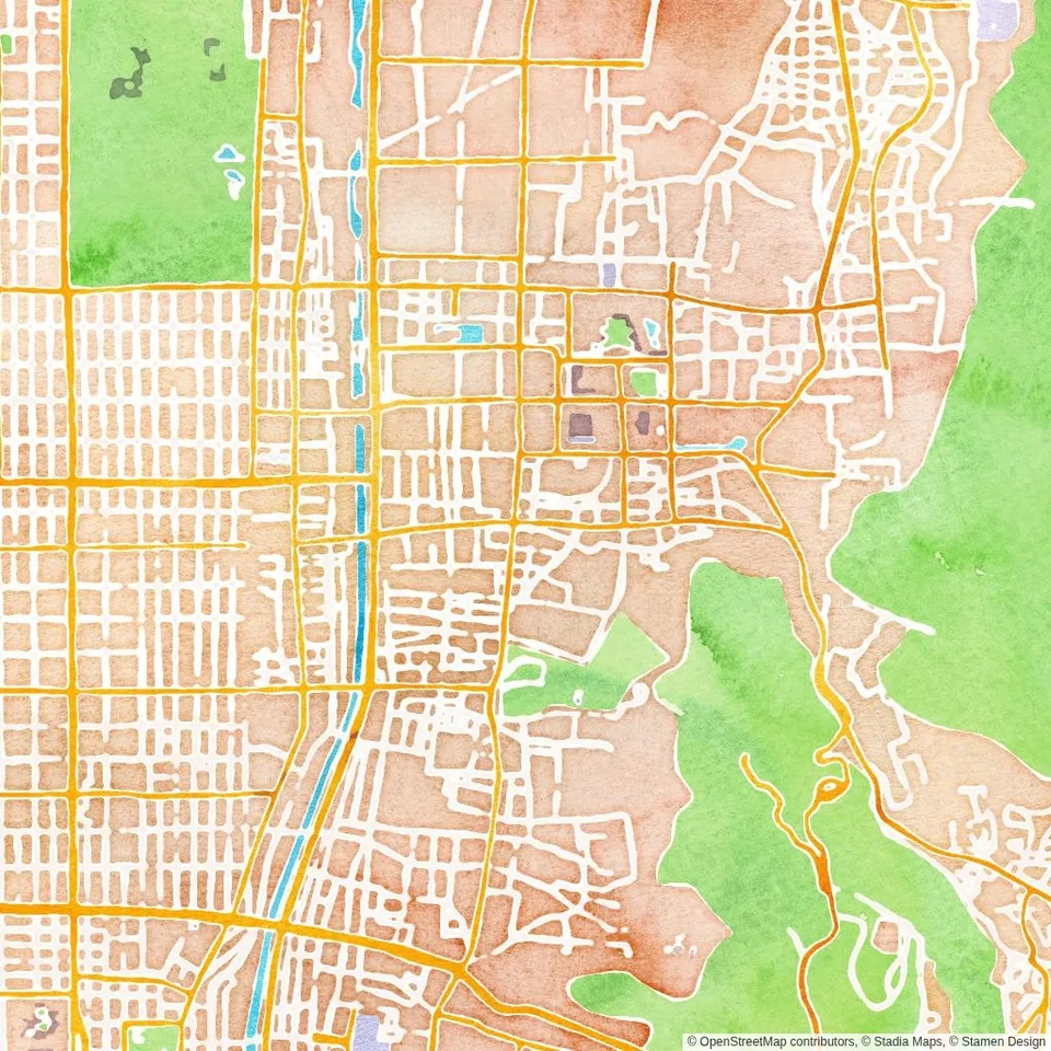 Venue location map