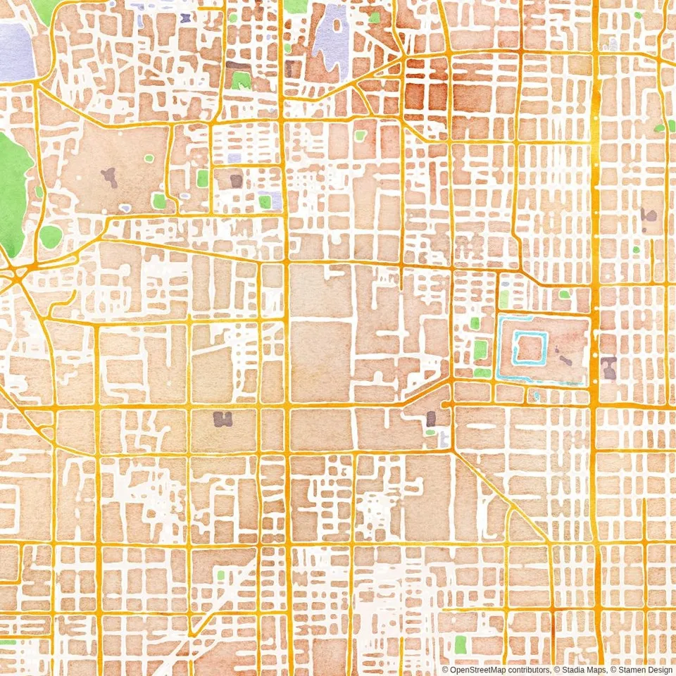 Venue location map