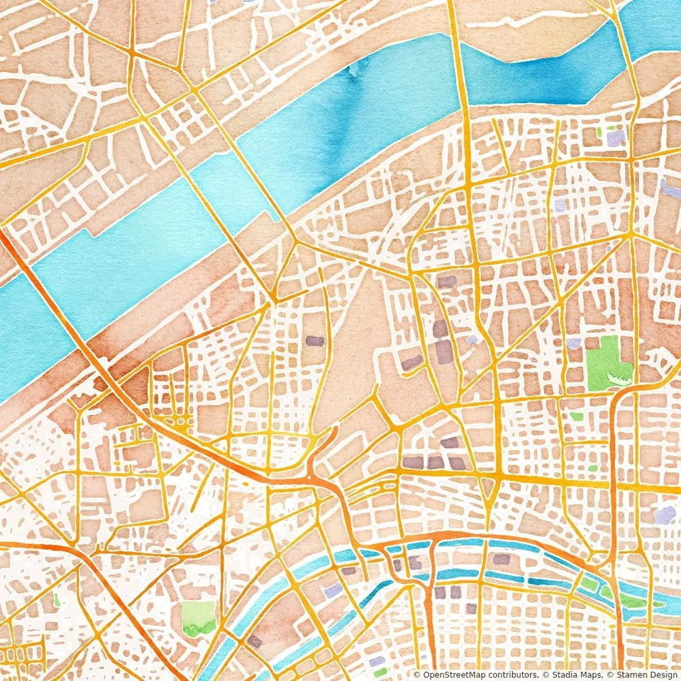 Venue location map