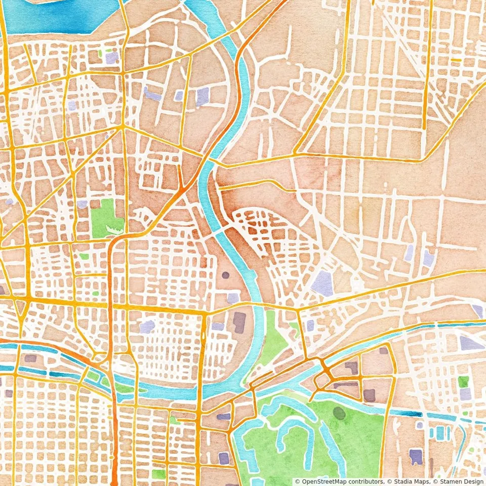Venue location map